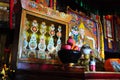 Religous Statues in Drepung Monastery